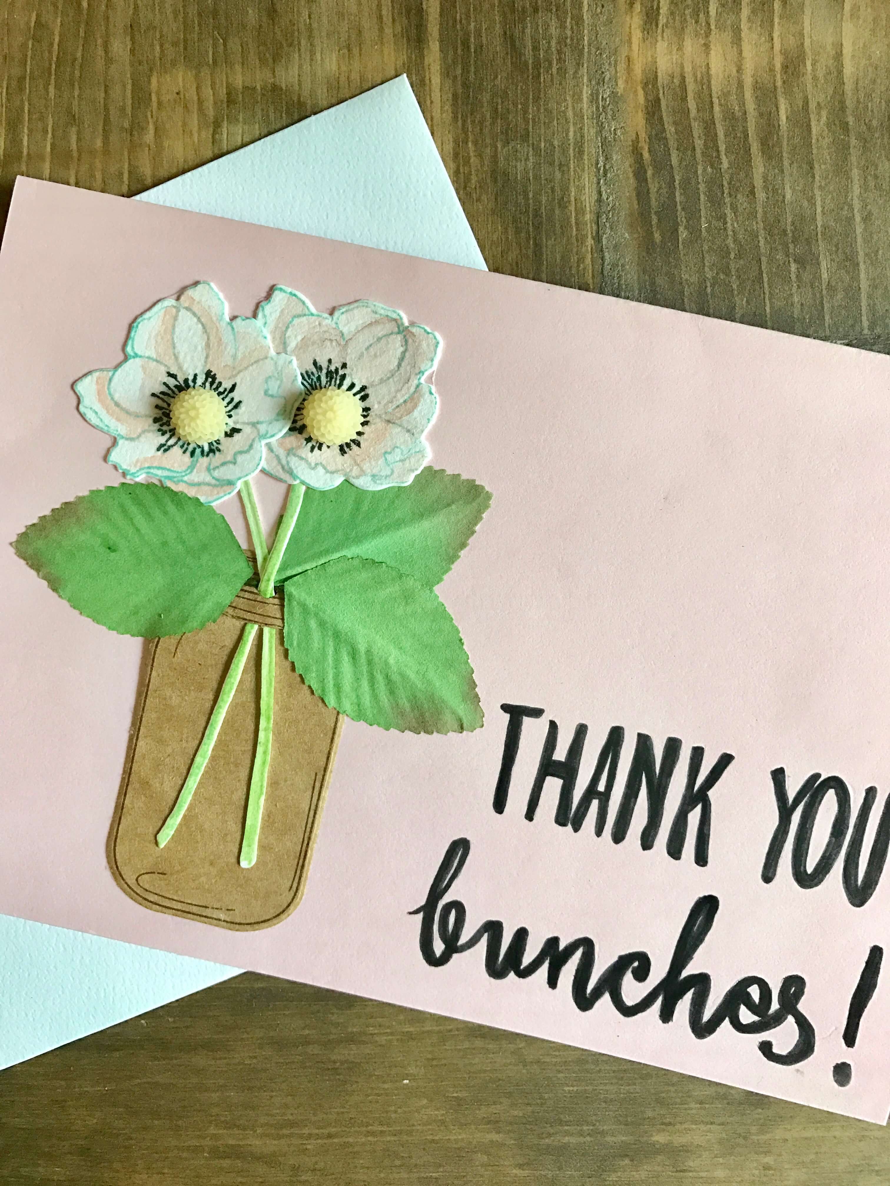 How To Make A Simple Thank You Card