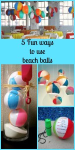 Top 5 uses for beach balls Three Little Monkeys Studio by Everyday Party Magazine