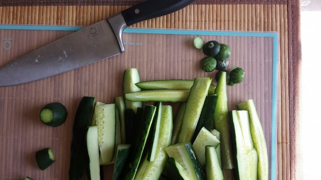 Pickles- cut into spears