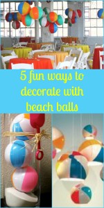 Top 5 Ways to Use a Beach Ball Three Little Monkeys Studio by Everyday Party Magazine