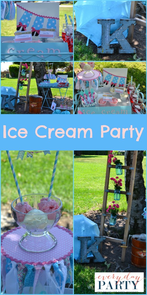Everyday Party Magazine Ice Cream Party