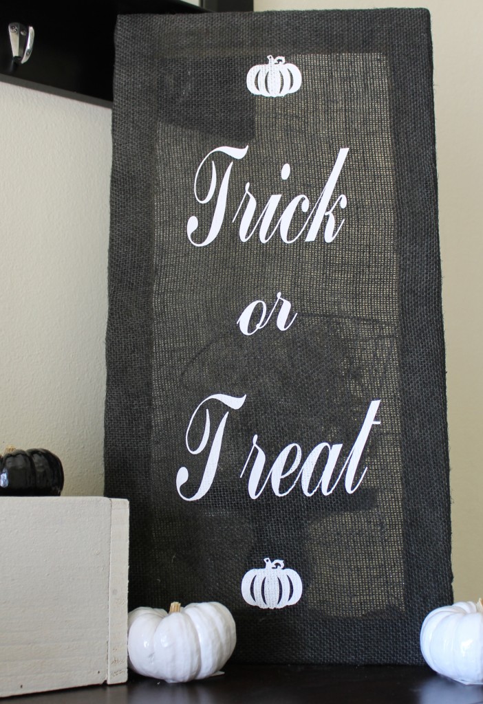 Everyday Party Magazine Trick or Treat Sign DIY Cricut Design Space Star Challenge