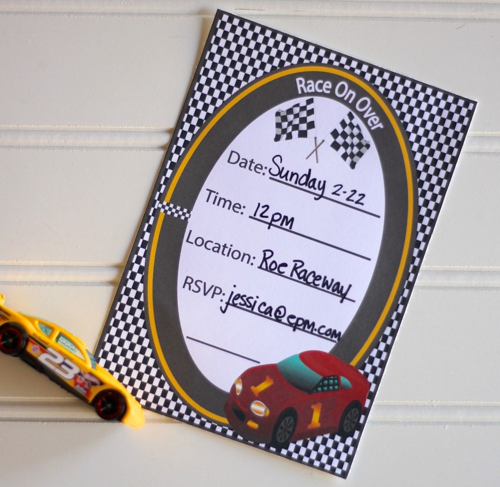 Everyday Party Magazine Race Party Printables