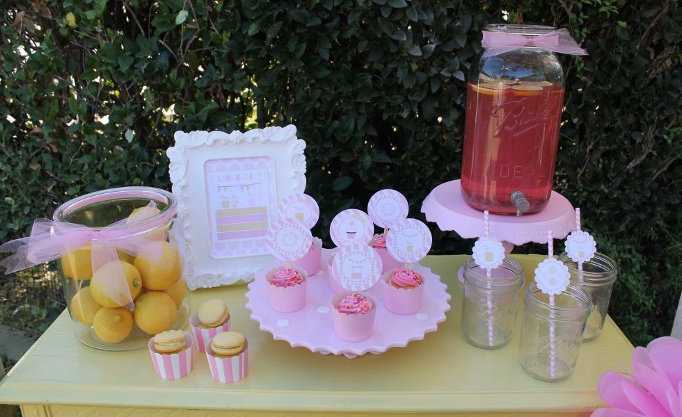 Lemonade Stand Printables by LAURA'S little PARTY on Everyday Party Magazine as seen in the Spring 2015 Issue of Everyday Party Magazine
