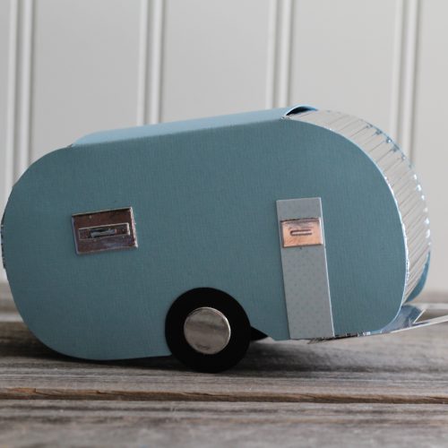 Travel Trailer Favor Box for Sizzix on Everyday Party Magazine