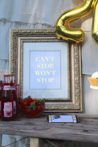 Can't Stop, Won't Stop Graduation Party on Everyday Party Magazine