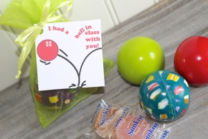 I Had a Ball in Class With You Free Printable by Everyday Party Magazine