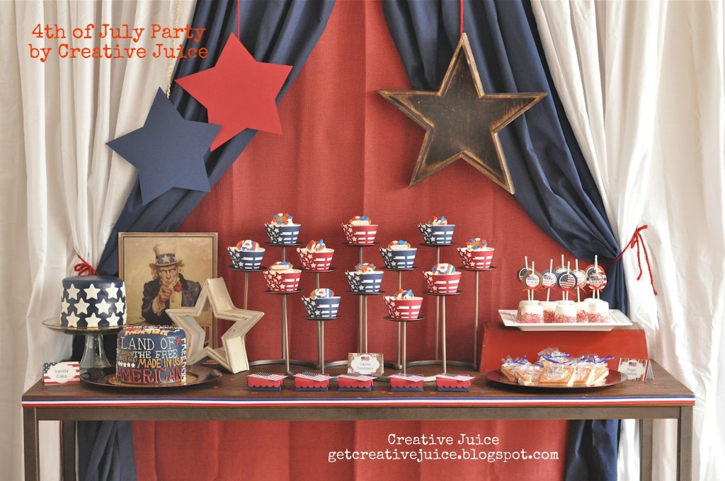 Patriotic Celebration by Creative Juice on Everyday Party Magazine