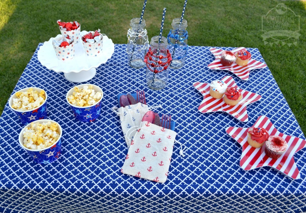 4th of July Table by Creativities Galore on Everyday Party Magazine
