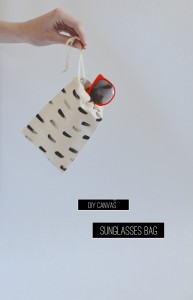 DIY Sunglasses Bag by Thoughtfully Simple on Everyday Party Magazine