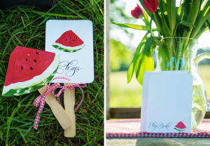 Watermelon Picnic by Sweet Peach Paperie on Everyday Party Magazine