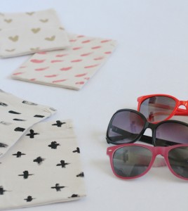 DIY Sunglasses Bag by Thoughtfully Simple on Everyday Party Magazine