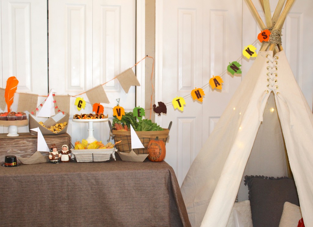 Everyday Party Magazine Kids Thanksgiving Table