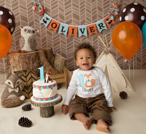 Everyday Party Magazine Oliver's Fall Inspired First Birthday by Sweet Georgia Sweet