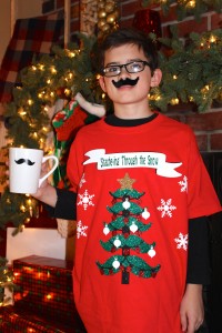 Everyday Party Magazine Simple DIY Ugly Sweater Shirt