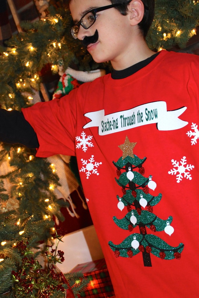 Everyday Party Magazine Simple DIY Ugly Sweater Shirt 