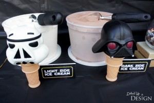 Everyday Party Magazine Star Wars Ice Cream Social by Dolled Up Design