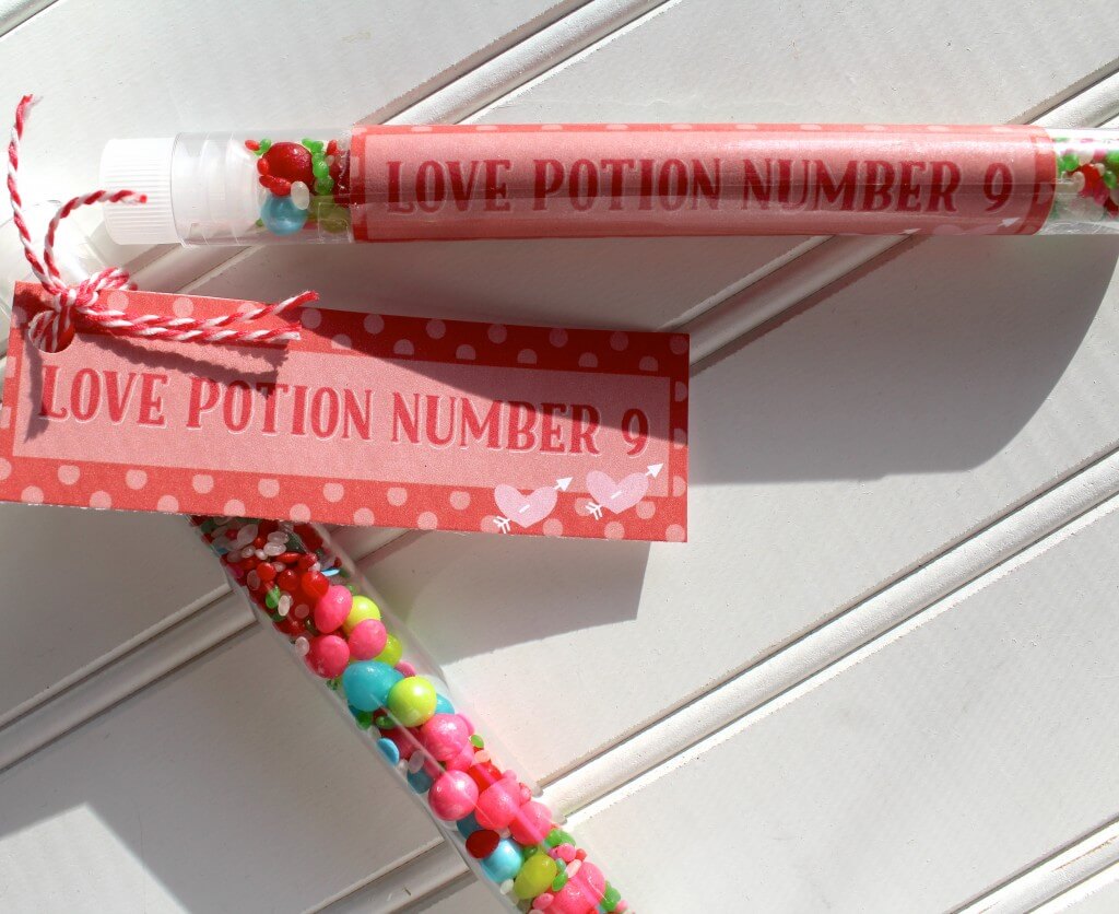 Everyday Party Magazine Love Potion No. 9 Valentine's Day Printables
