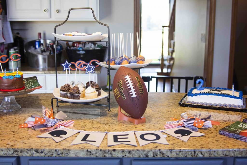 Everyday Party Magazine Football Birthday Party by Blessed Events - The Gift of Giving