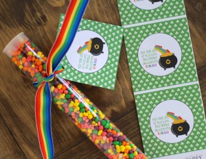 Everyday Party Magazine Free Printable St. Patrick's Day Tag