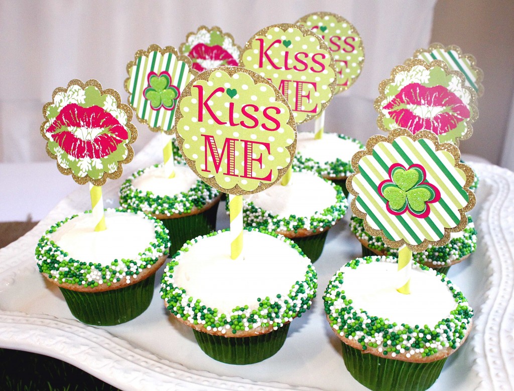 Everyday Party Magazine Kiss Me St. Patrick's Day Party by Misha Designs