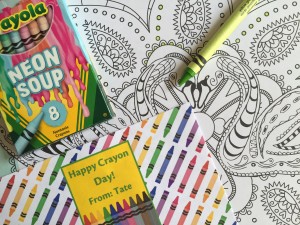 Everyday Party Magazine National Crayon Day Free Printables