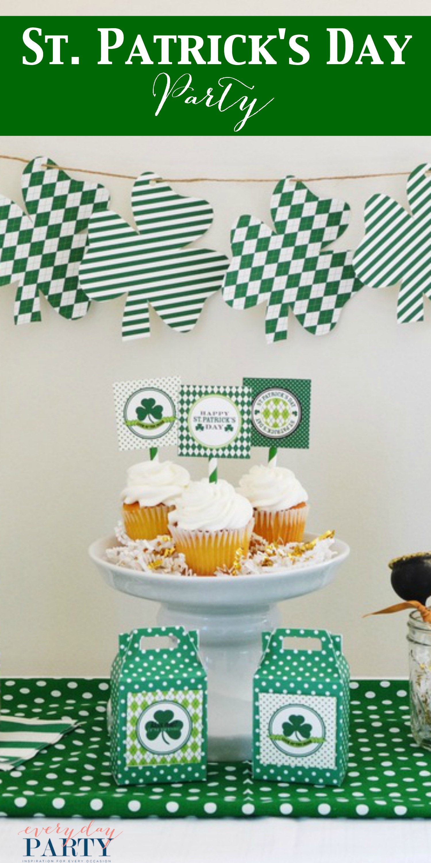 Everyday Party Magazine St. Patrick's Day Party by Sweet Threads Co.