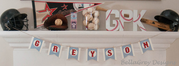 Everyday Party Magazine Vintage Baseball Party by BellaGrey Designs