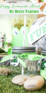 Everyday Party Magazine Froggy Lemonade Stand by Ritzy Parties