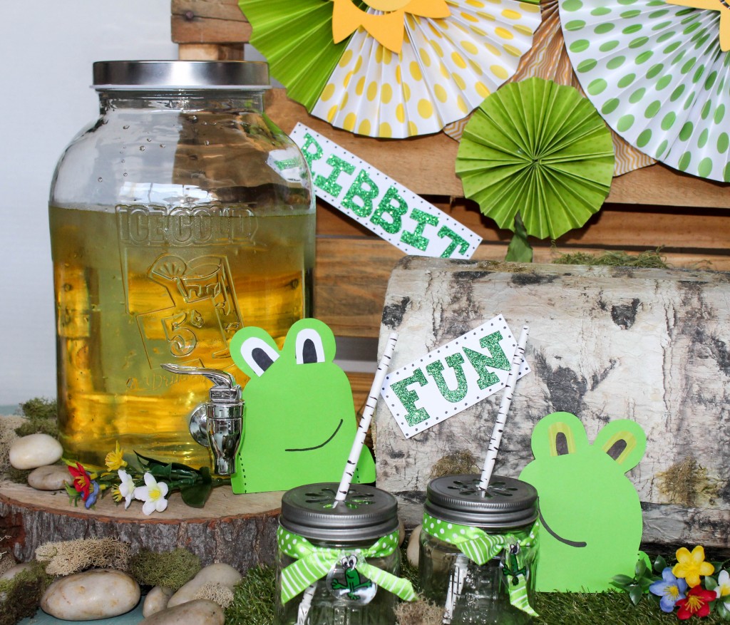 Everyday Party Magazine Froggy Lemonade Stand by Ritzy Parties 
