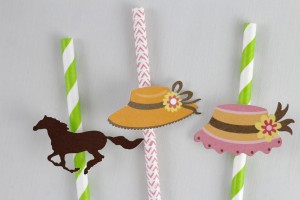 Everyday Party Magazine Simple Kentucky Derby Straws