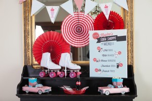 Everyday Party Magazine Retro Soda Shoppe by Banner Events
