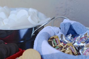 Everyday Party Magazine S'mores Station and Recipe