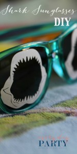 Everyday Party Magazine Shark Sunglasses DIY