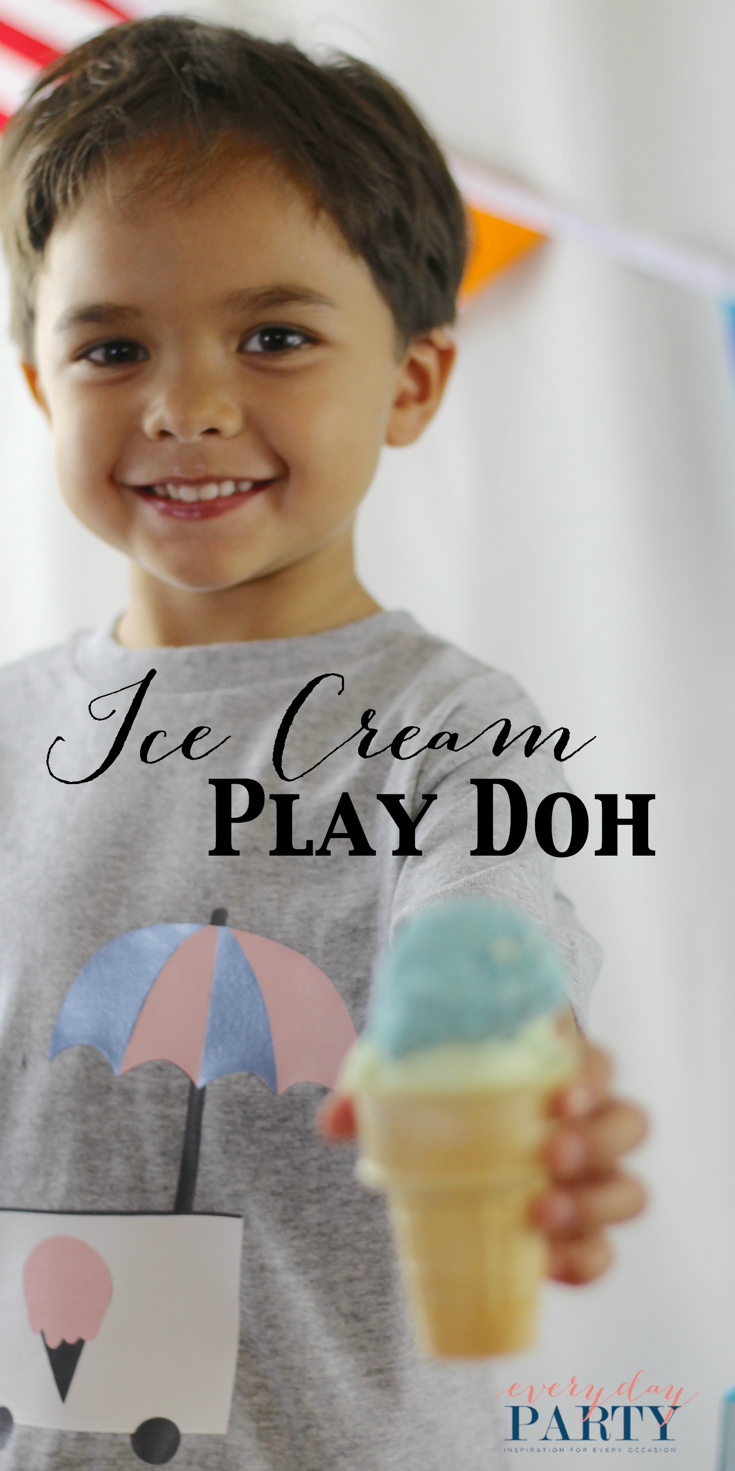 Everyday Party Magazine Ice Cream Play Doh