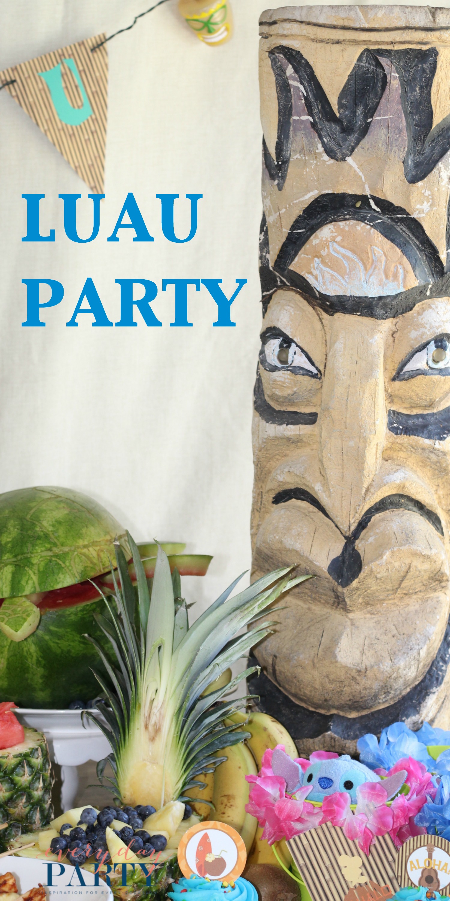 Everyday Party Magazine Luau Party