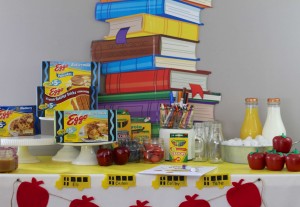 Everyday Party Magazine Back to School Breakfast Bar