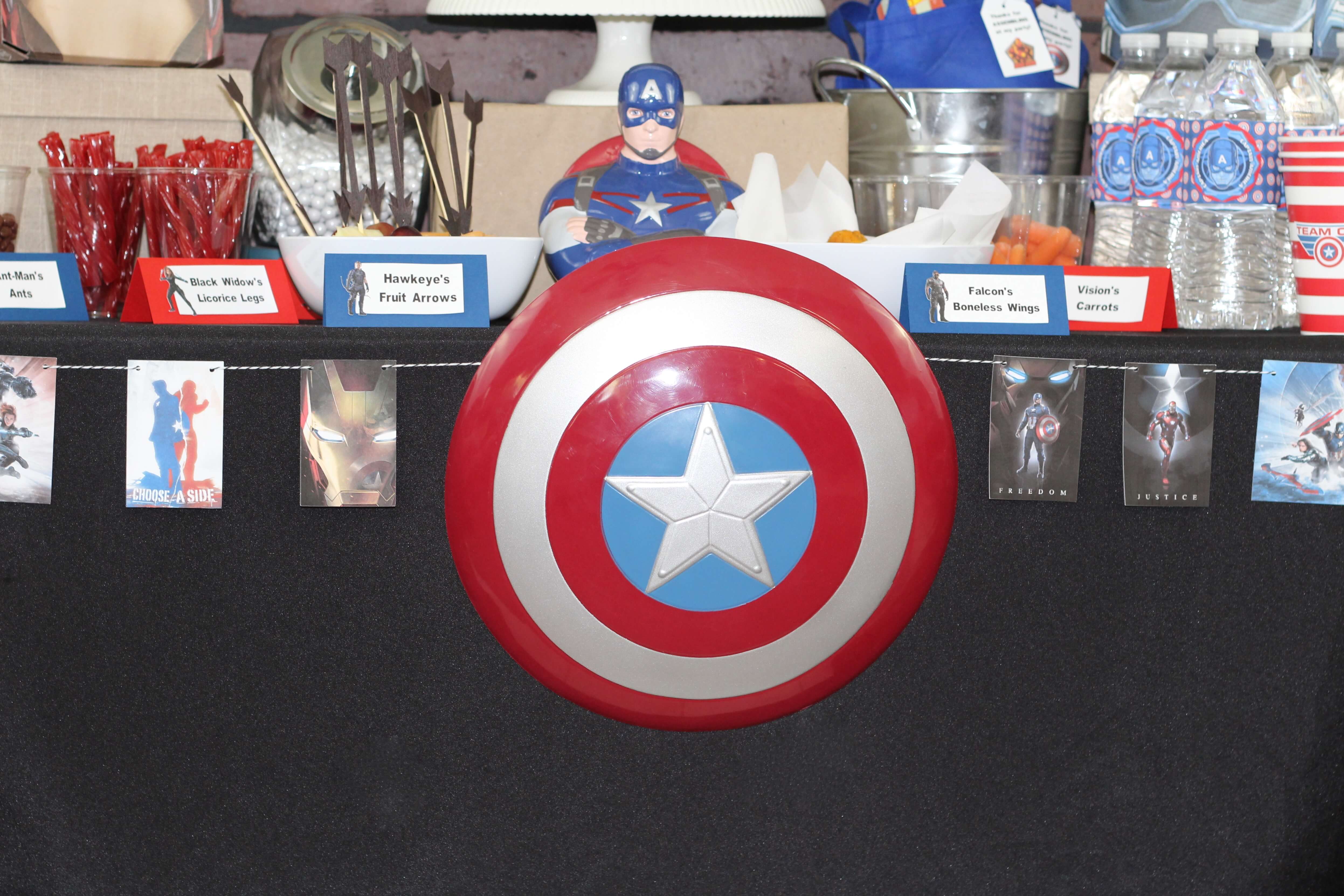 Everyday Party Magazine Captain America Civil War Party 