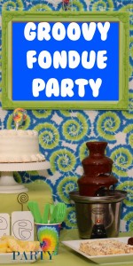 Everyday Party Magazine Groovy Fondue Party