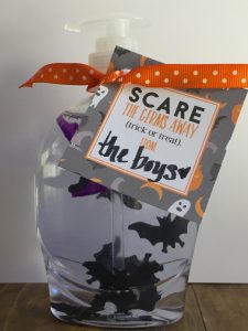 Everyday Party Magazine Scare Away the Germs Printable Tag and DIY