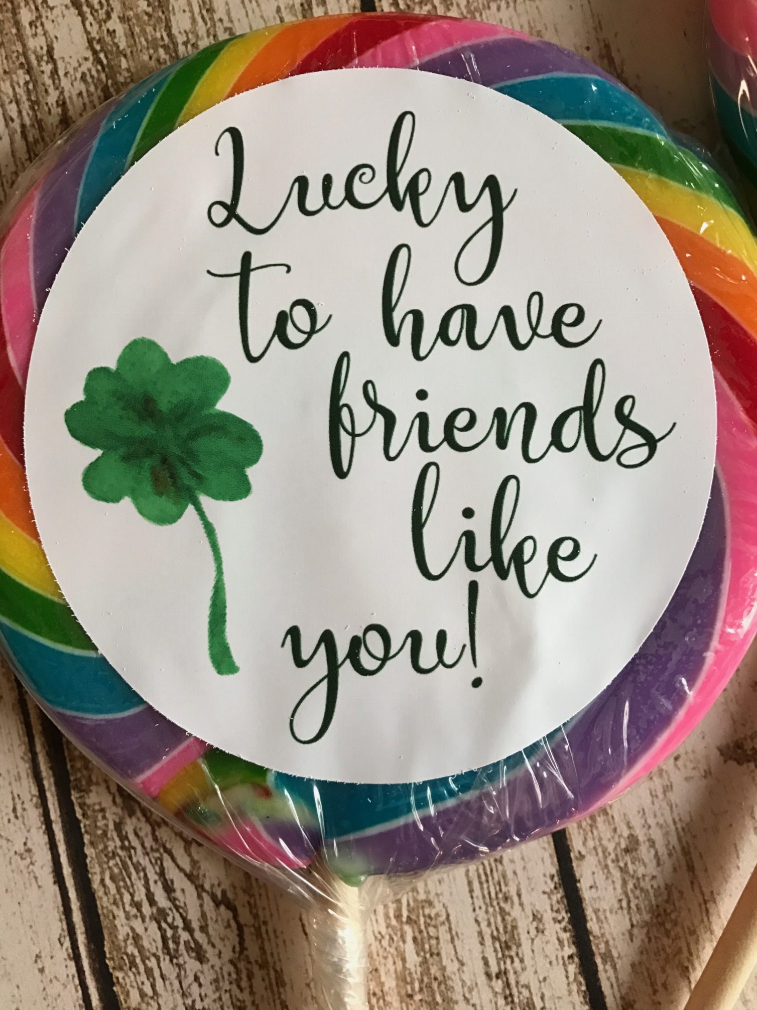 Everyday Party Magazine Lucky to Have Friends Like You Cricut Project