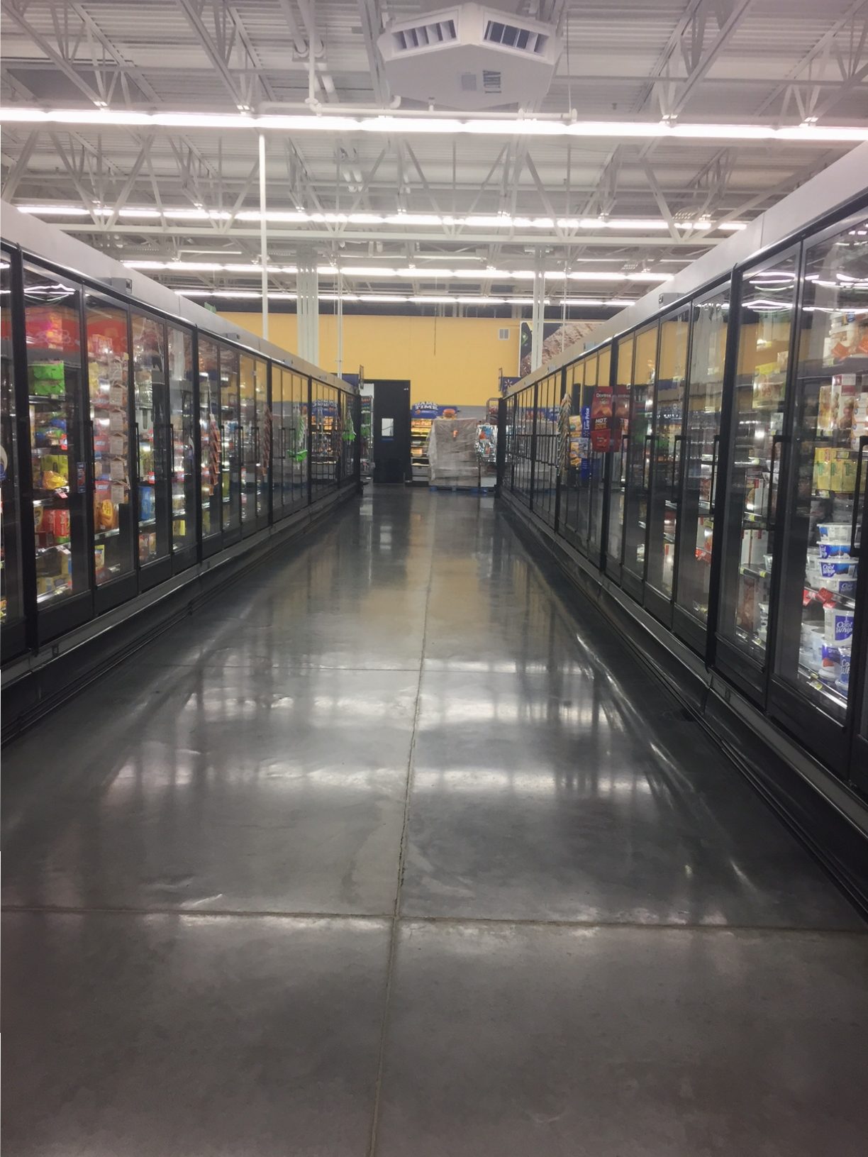 Walmart Freezer Aisle 1