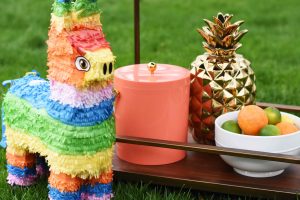 Everyday Party Magazine Pineapple Orange Frozen Margarita by Pineapple Paper Co.