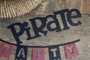 Everyday Party Magazine Simple Pirate Party DIY's with Cricut