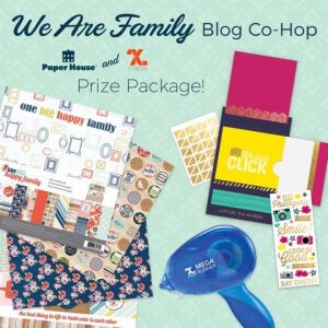 Everyday Party Magazine Simple Printable Cards with Paper House and Xyron