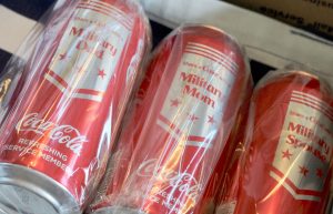 USO, Coca-Cola, Party in a Box, Patriotic, 4th of July, Red White and Blue