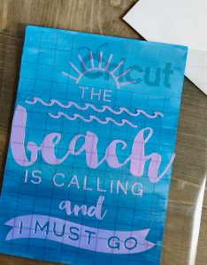 Everyday Party Magazine Watercolor Party Invitations with Cricut