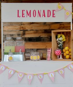 Lemonade Stand, Lemon Ice Recipe, Party, Free Printables, Lemonade, Everyday Party Magazine
