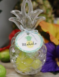 Mahalo, Party Favor, Luau, Pineapple, Free Printable, Summer Party