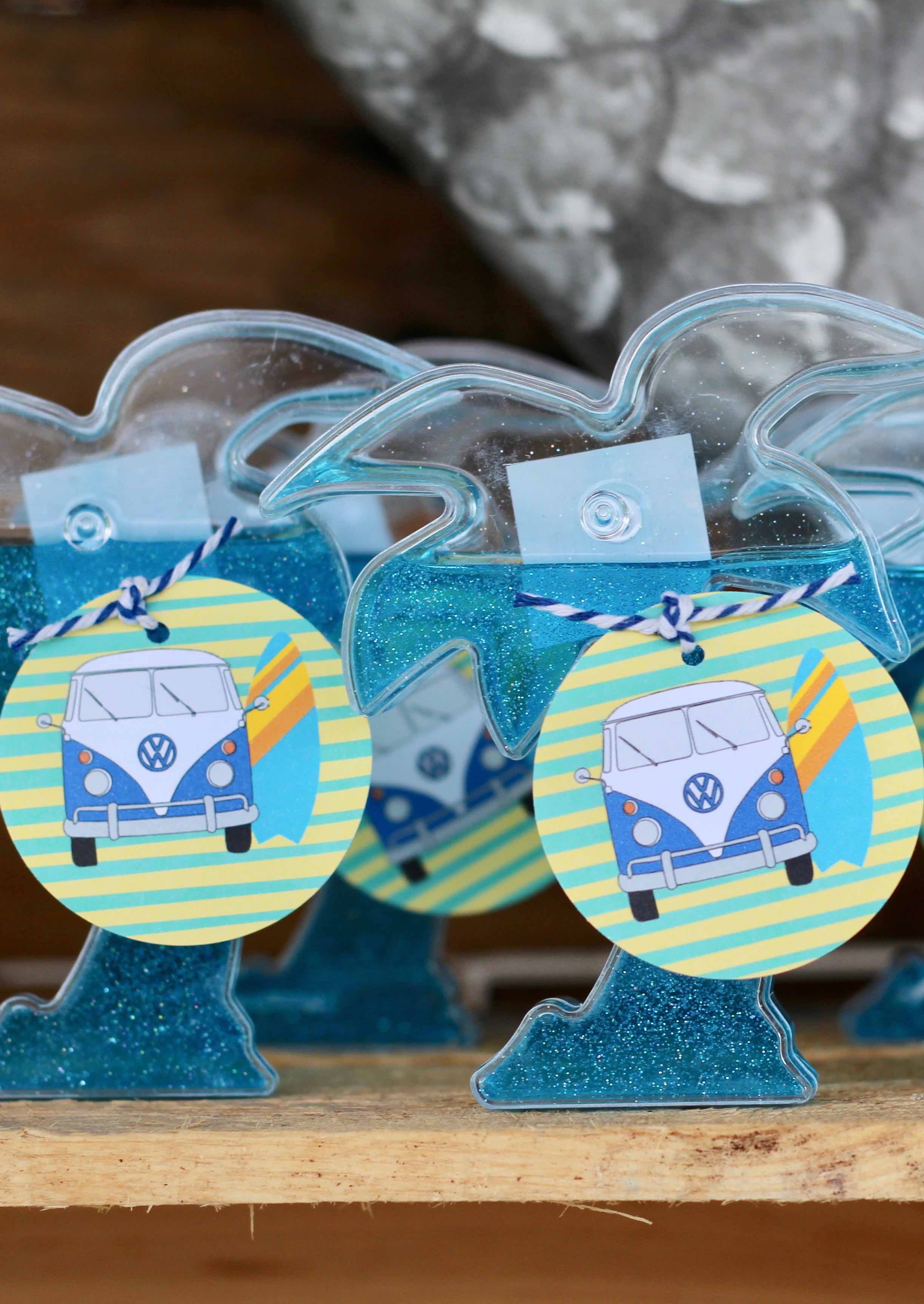 Slime, Surf Party, Free Printables